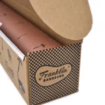 Close-up of the side of Franklin Barbecue Butcher Paper