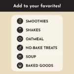 List of foods and drinks Lion's Mane can be added to