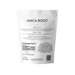 Back of Just Ingredients Maca Root Bag