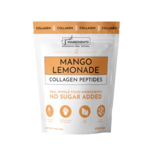 The Front of Just Ingredients Collagen Peptides Bag