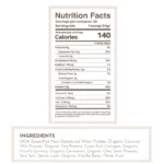Protein powder nutrition facts