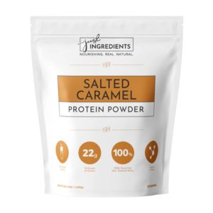The Front of Just Ingredients Protein Powder Bag