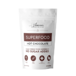 The Front of Just Ingredients Superfood Hot Chocolate Bag