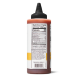 Back of Kinder's Bottle and Nutrition Facts