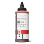 Back of Kinder's Bottle