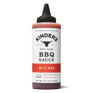 A Bottle of Kinder's Gold BBQ Sauce