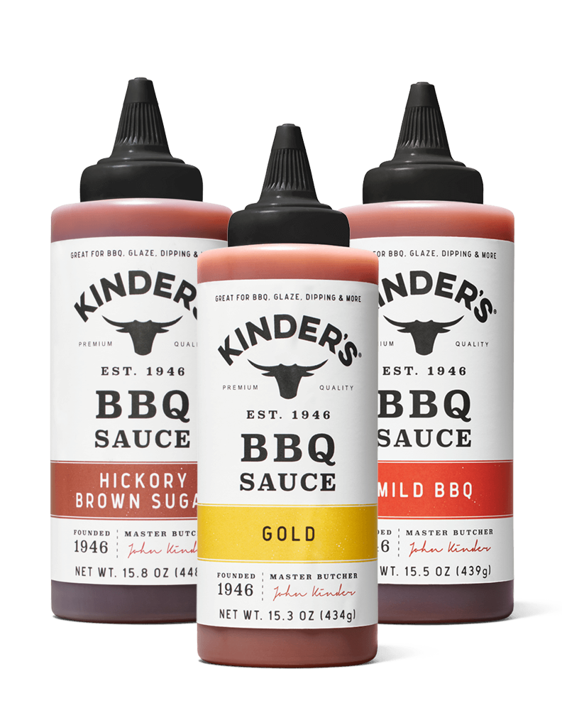 3 Kinder's BBQ Bottles
