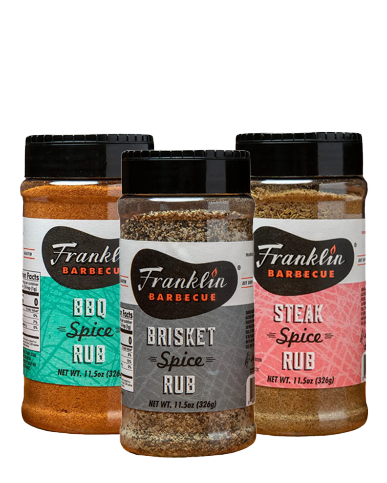 3 bottles of Franklin Barbecue
