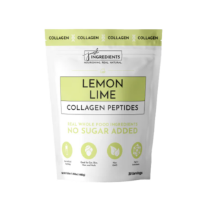 The Front of Just Ingredients Collagen Peptides Bag