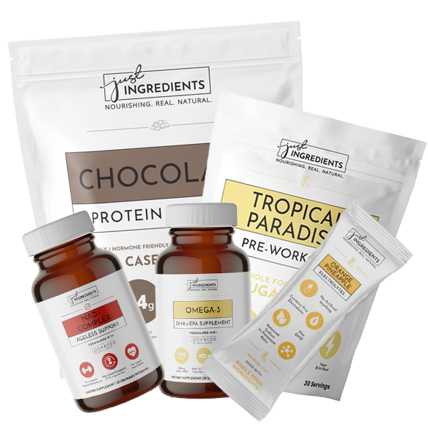 A few different products from Just Ingredients